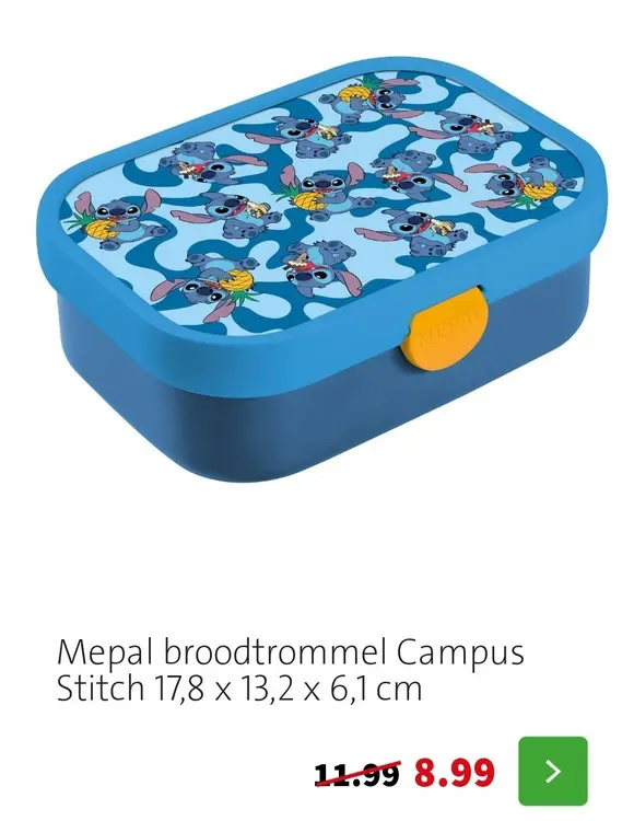 Aanbieding: Broodtrommel Campus Stitch