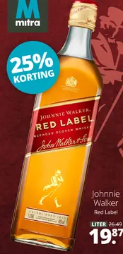 Aanbieding: Johnnie Walker Red Label