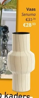 Promotie: Vaas Senuma