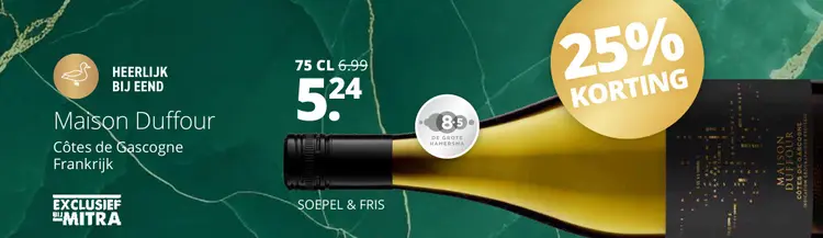 Aanbieding: Maison Duffour Côtes de Gascogne