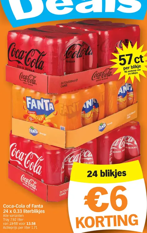 Promotie: Coca-Cola of Fanta