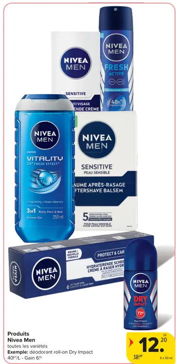 Offre: Nivea Men