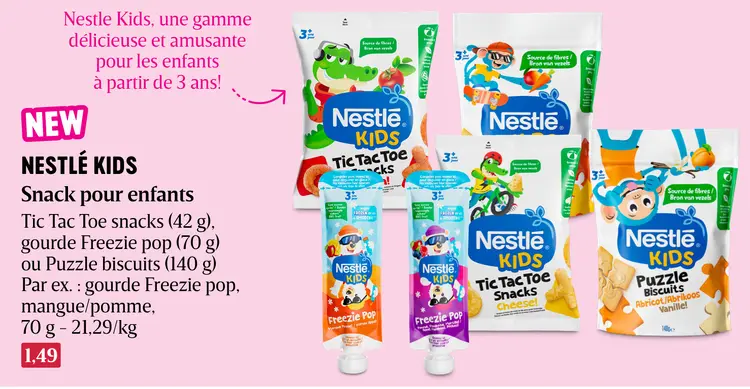 Offre: Snack pour enfants