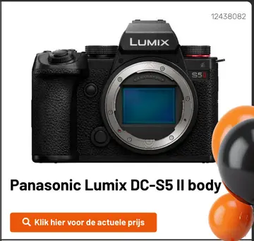 Aanbieding: Panasonic Lumix DC-S5 II body
