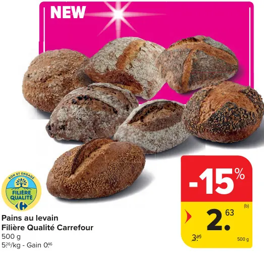 Offre: Pains au levain