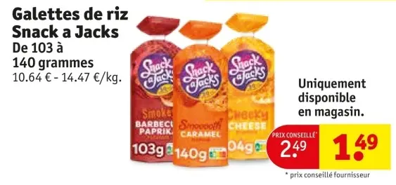 Offre: Galettes de riz