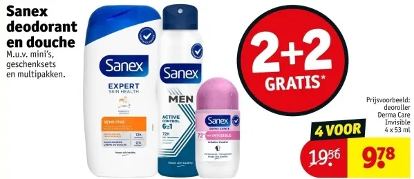 Aanbieding: Deodorant en douche