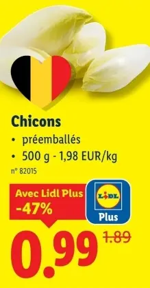 Offre: Chicons