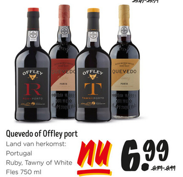 Aanbieding: Quevedo of Offley port