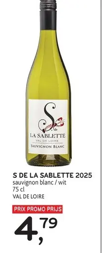 Offre: S de LA SABLETTE