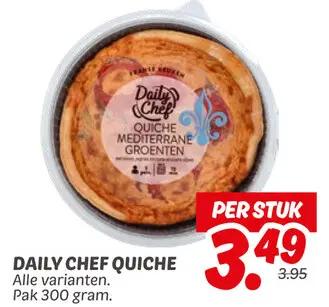Aanbieding: Daily chef quiche