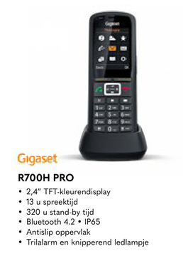 Promotie: Gigaset R700H PRO