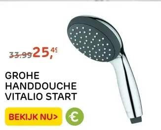 Aanbieding: GROHE HANDDOUCHE VITALIO START