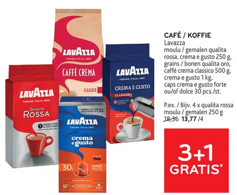 Offre: Café / Koffie