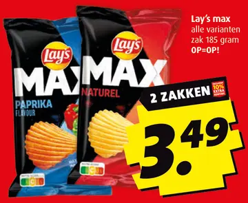 Aanbieding: Lay's max