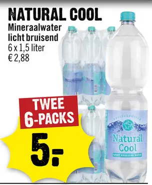 Aanbieding: Mineraalwater licht bruisend