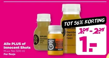 Aanbieding: Alle PLUS of Innocent Shots