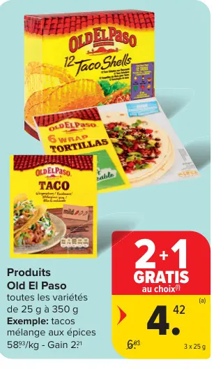 Offre: Old El Paso