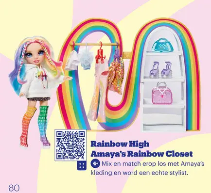 Promotie: Amaya's Rainbow Closet