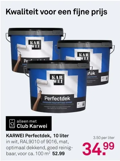 Aanbieding: Perfectdek 10 liter
