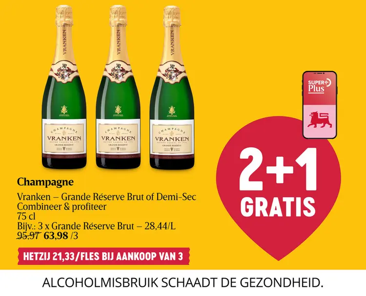 Promotie: Champagne | Grande Réserve | Brut