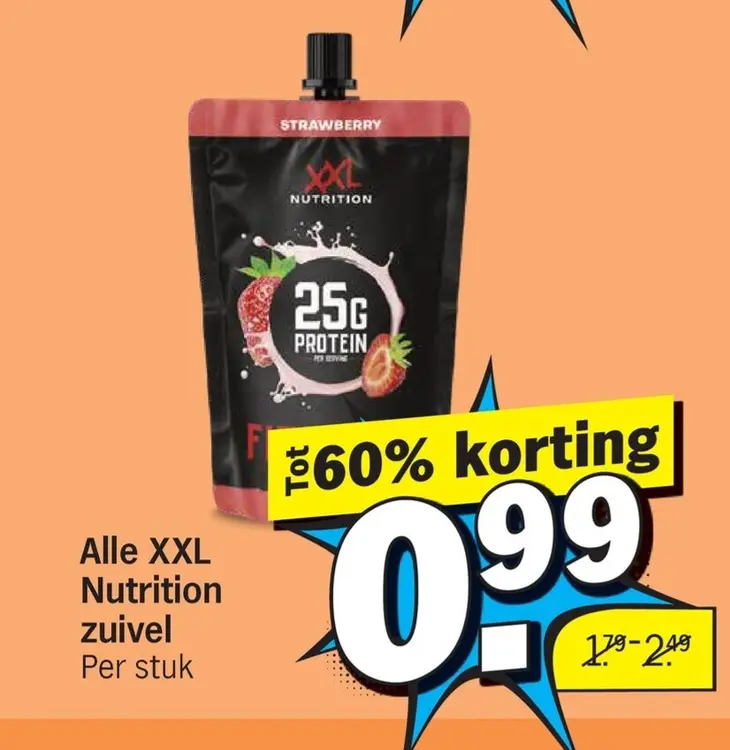 Aanbieding: Alle XXL Nutrition zuivel