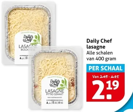 Aanbieding: Lasagne