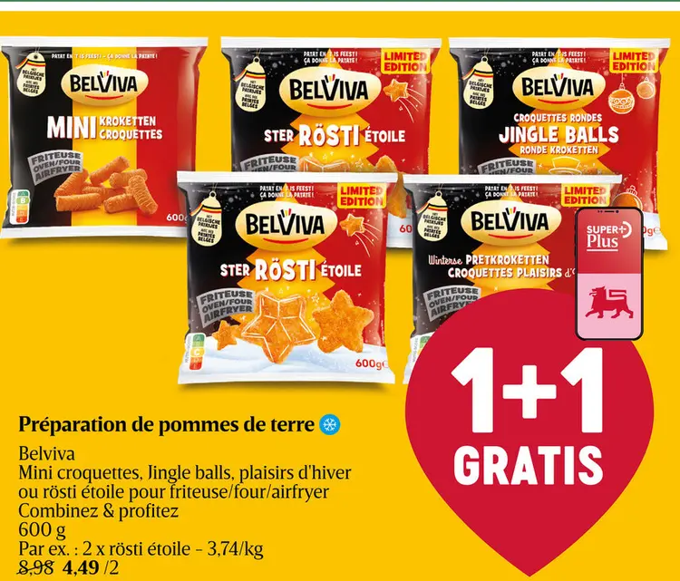 Offre: Préparation de pommes de terre
