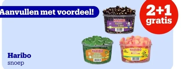 Promotie: Haribo snoep