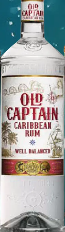 Aanbieding: Old Captain Rum Wit
