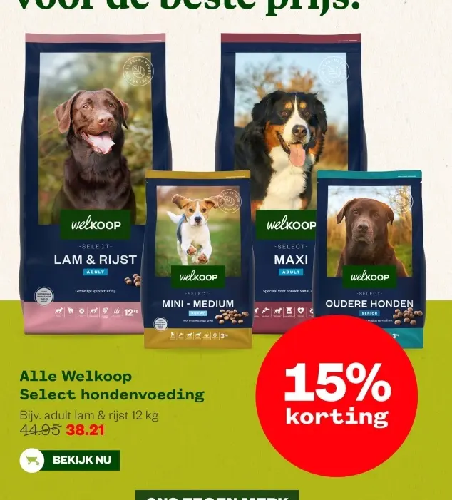 Aanbieding: Select hondenvoeding