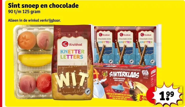 Aanbieding: Sint snoep en chocolade