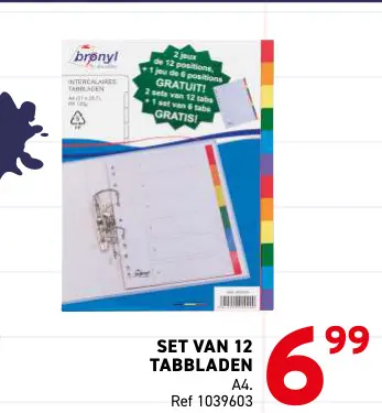 Promotie: Tabbladen 