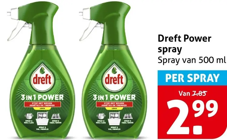 Aanbieding: Power spray