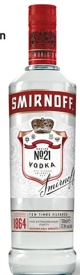 Aanbieding: Smirnoff 70CL