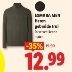 Aanbieding: ESMARA MEN Heren gebreide trui