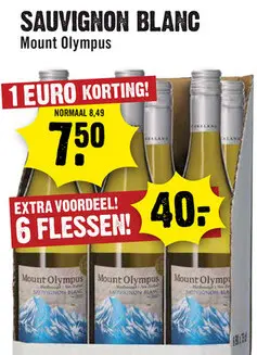 Aanbieding: SAUVIGNON BLANC Mount Olympus
