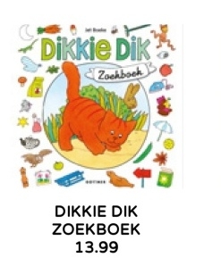 Aanbieding: Dikkie Dik zoekboek