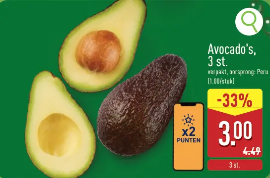 Promotie: Avocado's
