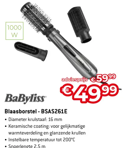 Promotie: Blaasborstel - BSAS261E