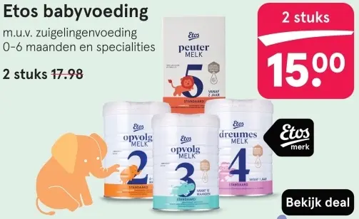 Aanbieding: Babyvoeding