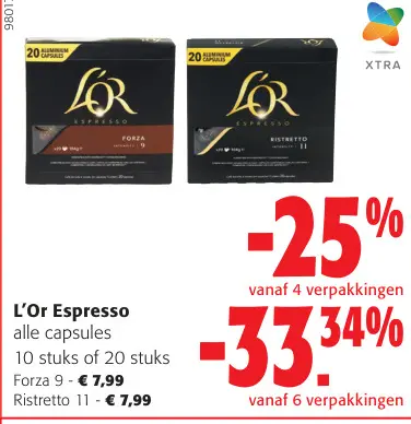 Promotie: L'Or Espresso