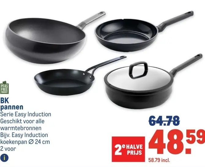 Aanbieding: BK pannen