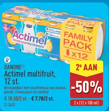 Promotie: Actimel multifruit