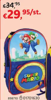 Aanbieding: Rugzak Mario Bros