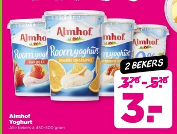 Aanbieding: Almhof Yoghurt