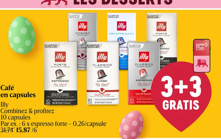 Offre: Café en capsules