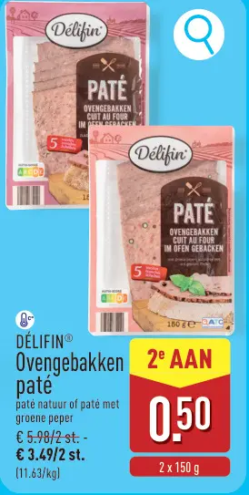 Promotie: Ovengebakken paté
