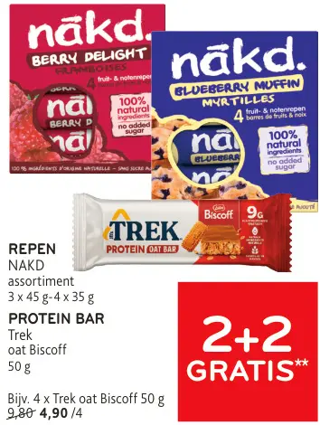 Promotie: Repen of Protein Bar