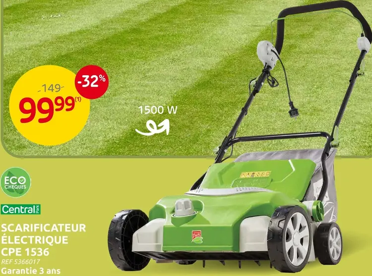 Offre: Scarificateur électrique CPE 1536